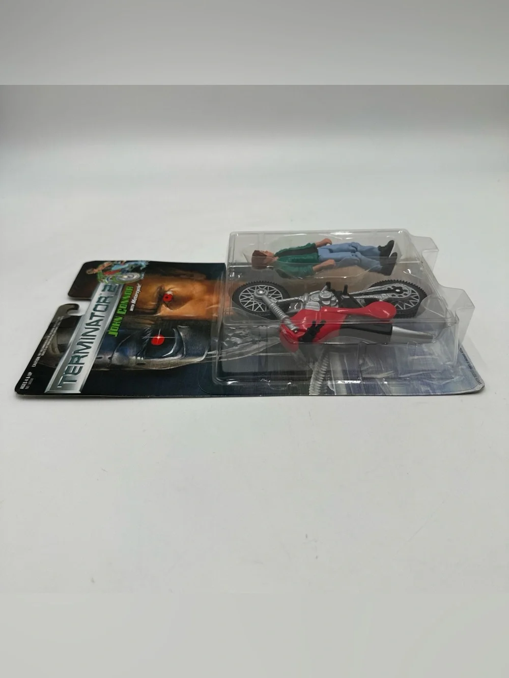Vintage 1991 Kenner Terminator 2 John Connor Motorcycle Figure NEW Sealed MOC